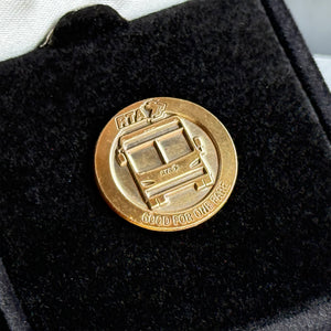 RTA Commemorative Transit Token Pin — First Edition