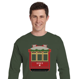 Holiday Streetcar Long Sleeve, Green