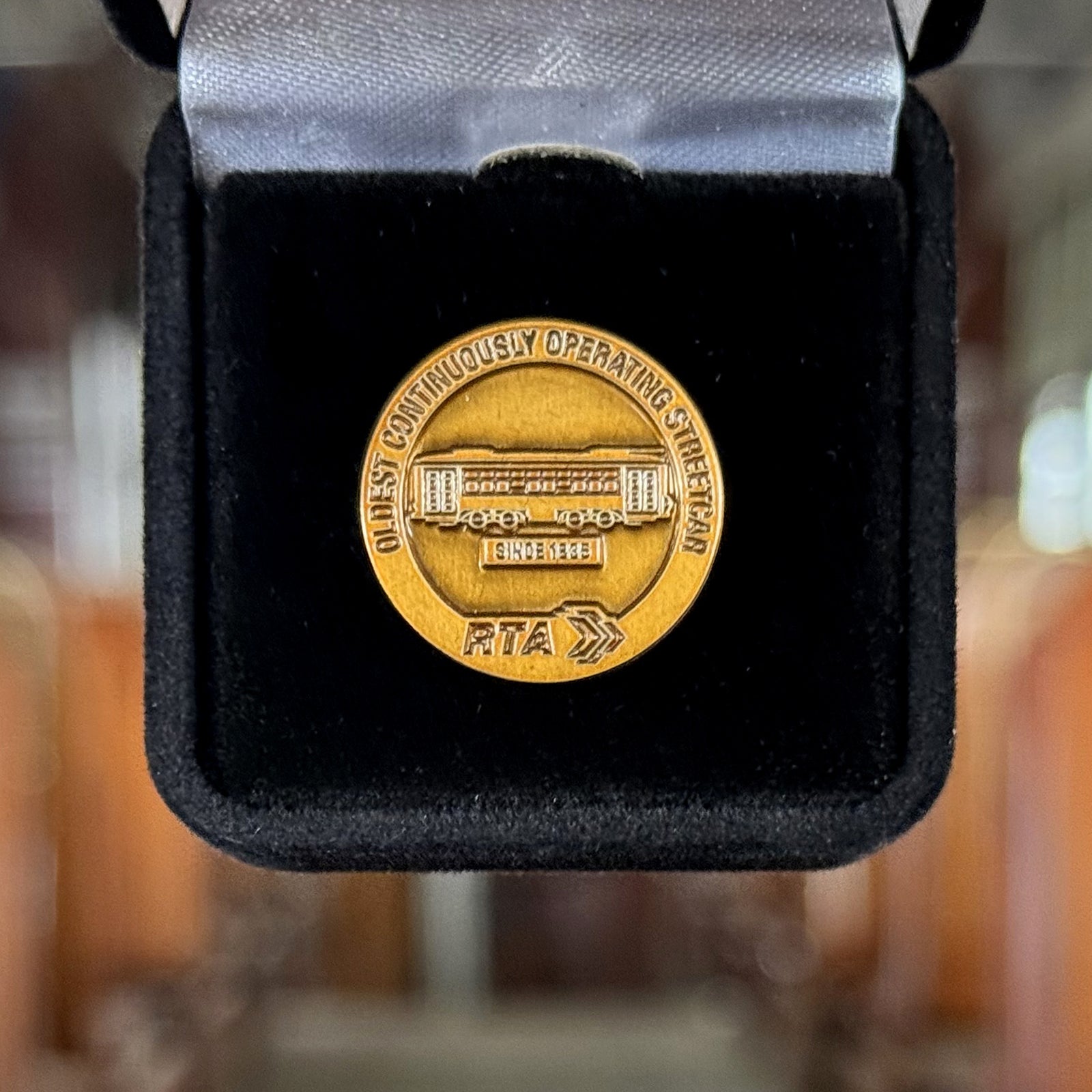 RTA Commemorative Transit Token Pin — First Edition