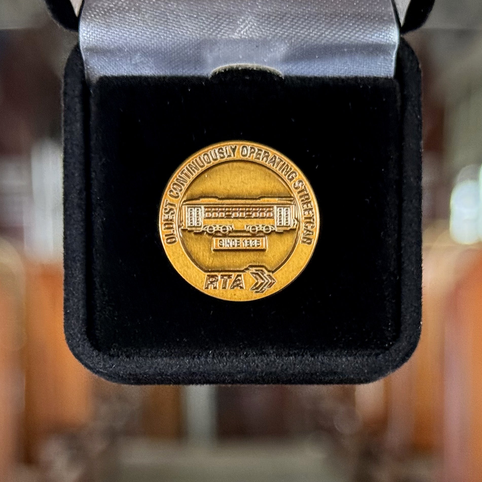 RTA Commemorative Transit Token Pin — First Edition