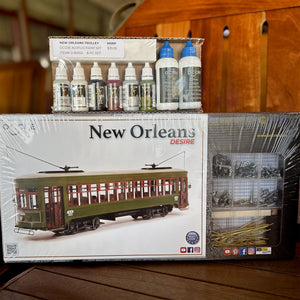 Model Streetcar Kit and Paint Kit